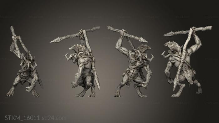 Статуэтки герои, монстры и демоны (Душа Вампиров Румпу Барабанщик Войны Троллей, STKM_16011) 3D модель для ЧПУ станка