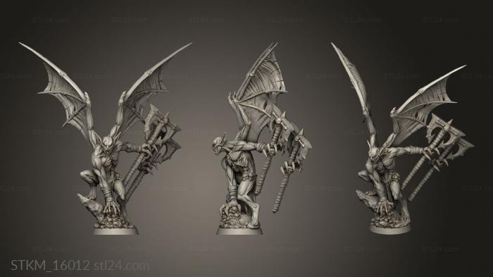 Figurines heroes, monsters and demons (Soul Vampires Vaal Kan the Firstborn Standalone Val Axe, STKM_16012) 3D models for cnc