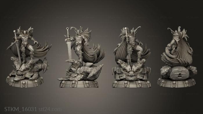Figurines heroes, monsters and demons (Spawn, STKM_16031) 3D models for cnc