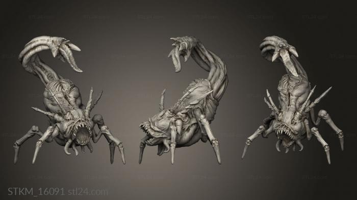 Figurines heroes, monsters and demons (Stinger bug, STKM_16091) 3D models for cnc