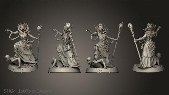 Figurines heroes, monsters and demons (Elislone Olaven, STKM_16095) 3D models for cnc