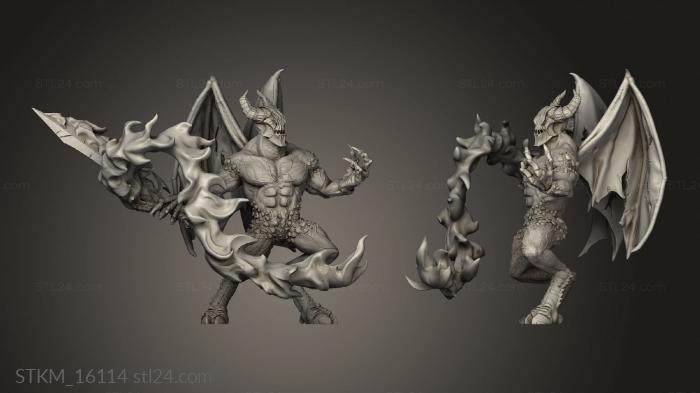 Figurines heroes, monsters and demons (Stretch Goals Balor, STKM_16114) 3D models for cnc