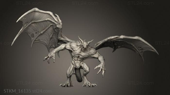 Figurines heroes, monsters and demons (Viktor Vampire Monster, STKM_16135) 3D models for cnc