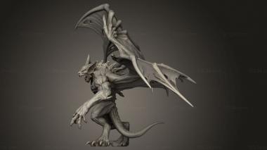 Figurines heroes, monsters and demons (Viktor Vampire Monster, STKM_16135) 3D models for cnc