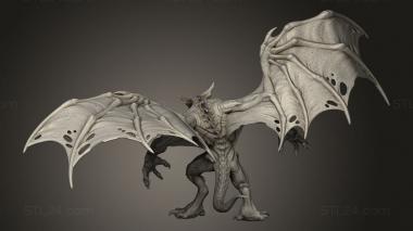 Figurines heroes, monsters and demons (Viktor Vampire Monster, STKM_16135) 3D models for cnc