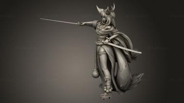 Figurines heroes, monsters and demons (Tails from the Garden ahrilanna, STKM_16155) 3D models for cnc