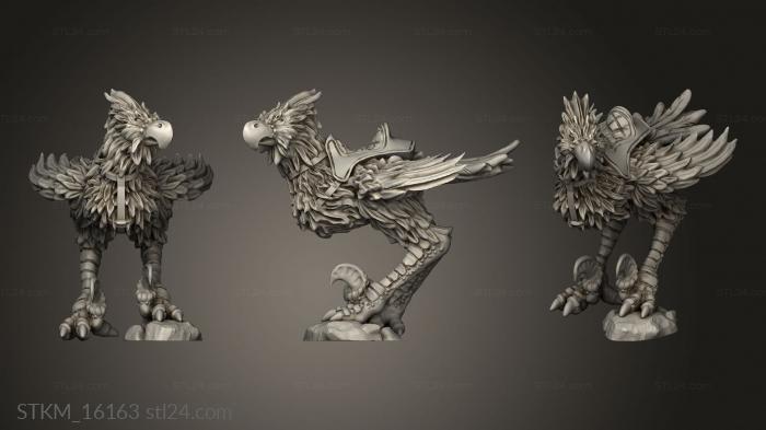 Figurines heroes, monsters and demons (Talarian Light Cavalry Rokabo, STKM_16163) 3D models for cnc