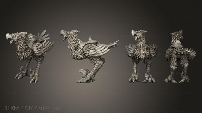 Figurines heroes, monsters and demons (Talarian Light Cavalry Rokabo, STKM_16167) 3D models for cnc