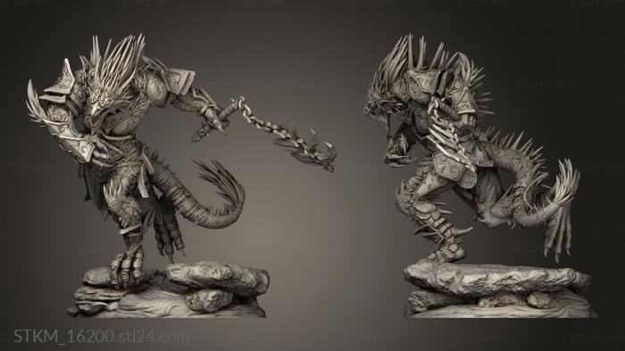 Figurines heroes, monsters and demons (Terebrian Devil, STKM_16200) 3D models for cnc