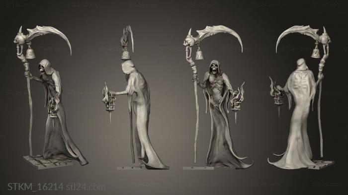 Figurines heroes, monsters and demons (Wraith Kings Midnight Guard Square, STKM_16214) 3D models for cnc