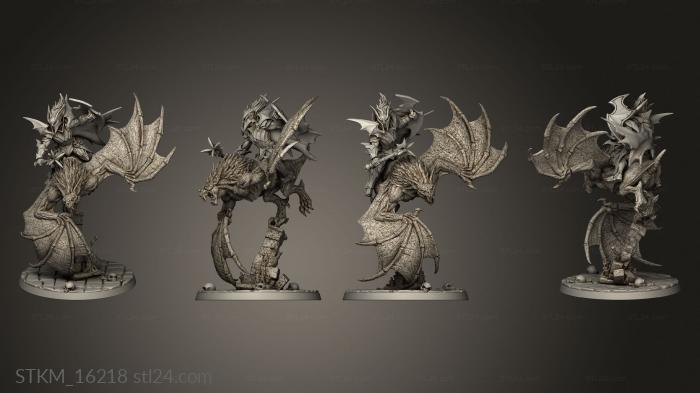 Figurines heroes, monsters and demons (The Bloodhunt Bloodfiend Riders Ider, STKM_16218) 3D models for cnc