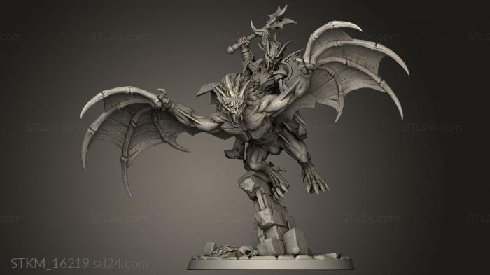 Figurines heroes, monsters and demons (The Bloodhunt Bloodfiend Riders Ider, STKM_16219) 3D models for cnc