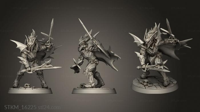 Figurines heroes, monsters and demons (The Bloodhunt Modular Knights Knight, STKM_16225) 3D models for cnc