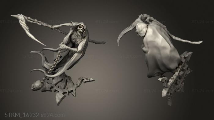 Figurines heroes, monsters and demons (Wraith Kings Midnight Guard, STKM_16232) 3D models for cnc