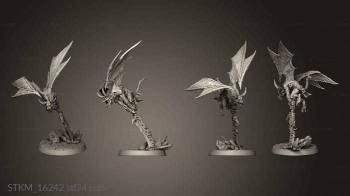 Figurines heroes, monsters and demons (The Demon King Spawn Gorge Imps, STKM_16242) 3D models for cnc