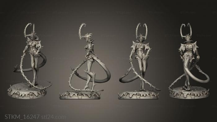 Figurines heroes, monsters and demons (The Dormant God Affliction Mirashii, STKM_16247) 3D models for cnc