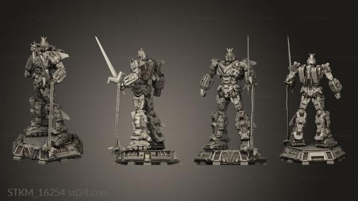 Figurines heroes, monsters and demons (VOLTES voltes v laser sword museum voltes sword, STKM_16254) 3D models for cnc