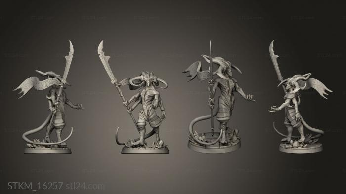 Figurines heroes, monsters and demons (The Dormant God Ego Greater Fiend, STKM_16257) 3D models for cnc