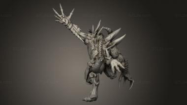 Figurines heroes, monsters and demons (The Dormant God Hatred Greater Fiend, STKM_16269) 3D models for cnc