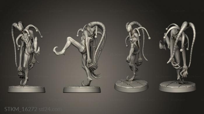 Figurines heroes, monsters and demons (The Dormant God Insanity, STKM_16272) 3D models for cnc