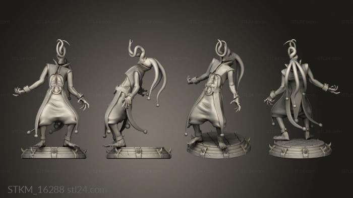 Figurines heroes, monsters and demons (The Dormant God Insanity Blite, STKM_16288) 3D models for cnc