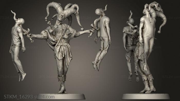 Статуэтки герои, монстры и демоны (Извращенный Сае Шуты-Шут Мужского Пола, STKM_16293) 3D модель для ЧПУ станка
