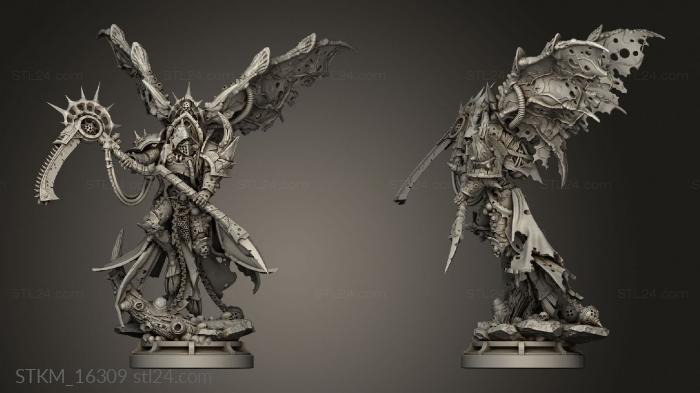 Figurines heroes, monsters and demons (The Great Demon Corrosion, STKM_16309) 3D models for cnc