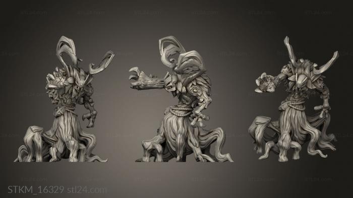 Figurines heroes, monsters and demons (Verdant Sentinel, STKM_16329) 3D models for cnc