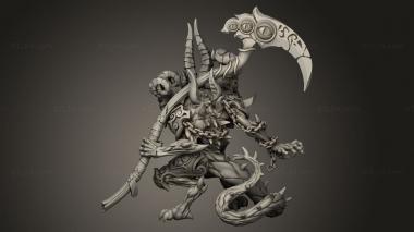 Figurines heroes, monsters and demons (Baustek Devourer Worlds, STKM_16330) 3D models for cnc