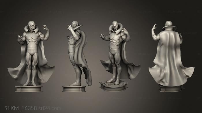 Figurines heroes, monsters and demons (The Vision marvel, STKM_16358) 3D models for cnc