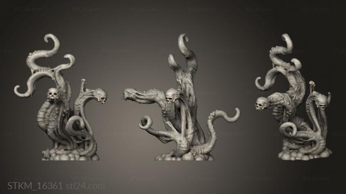 Figurines heroes, monsters and demons (Thralls Of The Ooze Lord Sentient Necrotic, STKM_16361) 3D models for cnc