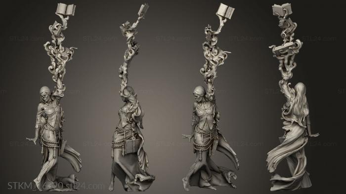 Figurines heroes, monsters and demons (wisted Cae Empress Twisted, STKM_16390) 3D models for cnc