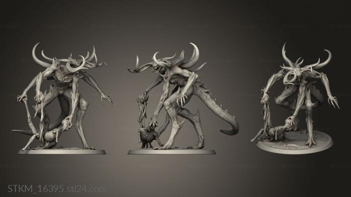 Figurines heroes, monsters and demons (tormentor disemboweler, STKM_16395) 3D models for cnc