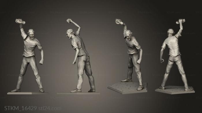 Статуэтки герои, монстры и демоны (Турма чавес Мадруга ва из макаронных изделий, STKM_16429) 3D модель для ЧПУ станка