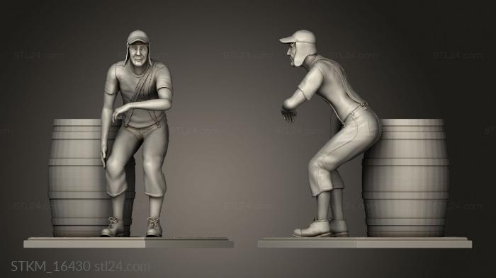 Figurines heroes, monsters and demons (Turma do Chaves Inteiro, STKM_16430) 3D models for cnc