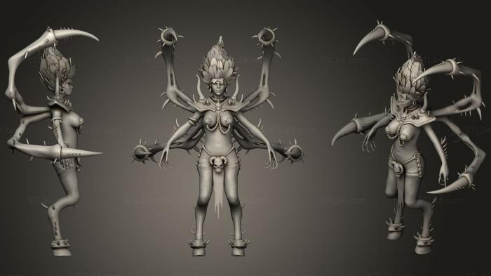 Figurines heroes, monsters and demons (Andariel from Diablo 2, STKM_1644) 3D models for cnc