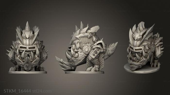 Figurines heroes, monsters and demons (Tysklands STRETCHGOALS Goblin Hound, STKM_16444) 3D models for cnc