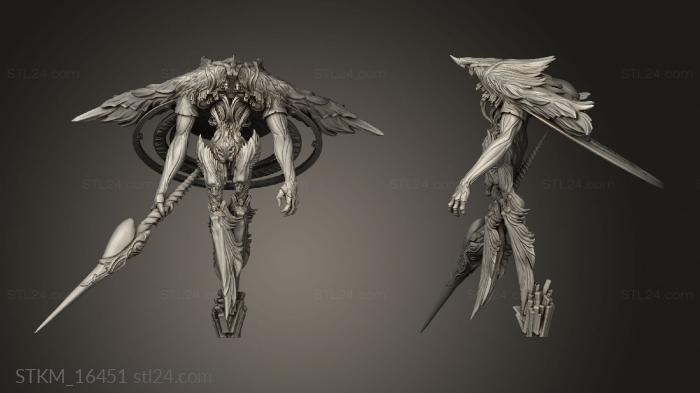 Figurines heroes, monsters and demons (Classic Eden Prime XIV, STKM_16451) 3D models for cnc