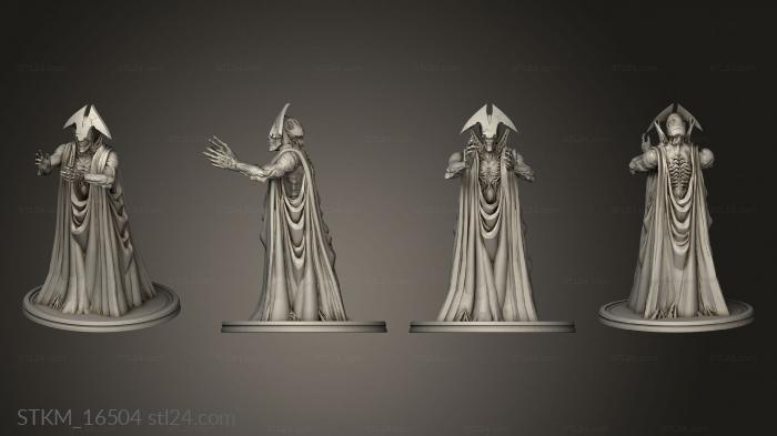 Статуэтки герои, монстры и демоны (Третье чудовище Темного Единства, STKM_16504) 3D модель для ЧПУ станка
