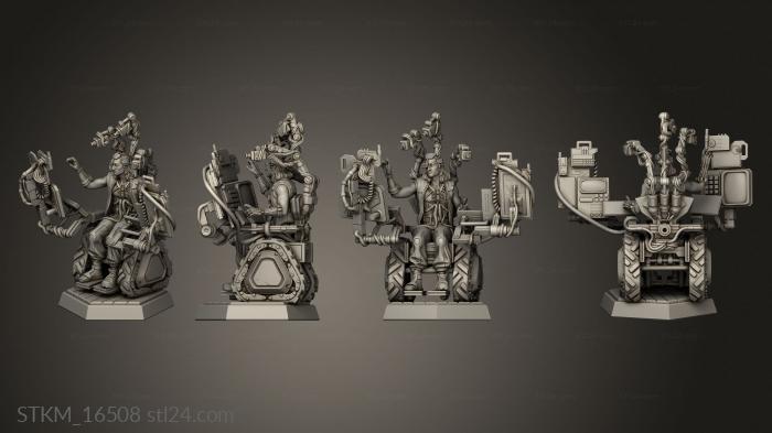 Figurines heroes, monsters and demons (Viva Los Loots Heister Ishaan, STKM_16508) 3D models for cnc