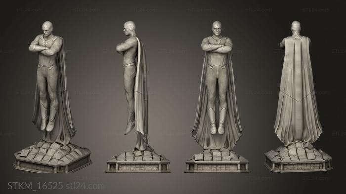 Статуэтки герои, монстры и демоны (Ванда и Вижн Только для сольной статуи, STKM_16525) 3D модель для ЧПУ станка