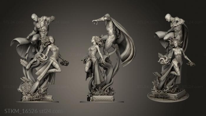 Figurines heroes, monsters and demons (Wanda Vision Diorama One, STKM_16526) 3D models for cnc