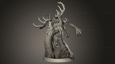 Figurines heroes, monsters and demons (Wendigo Thickerver, STKM_16540) 3D models for cnc