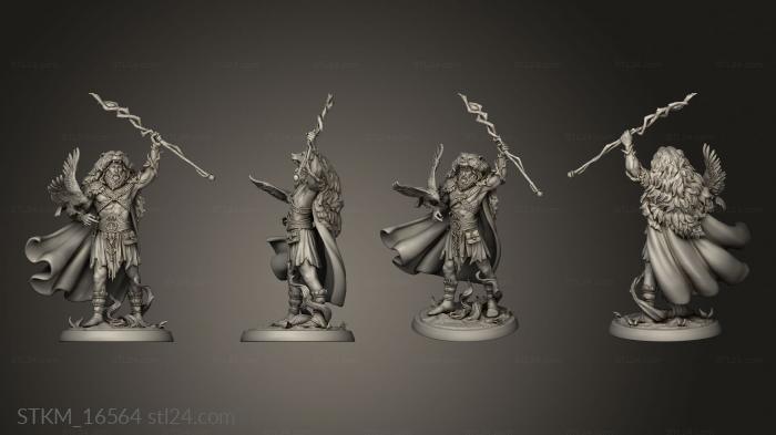 Figurines heroes, monsters and demons (White Werewolf Tavern Rufinus, STKM_16564) 3D models for cnc