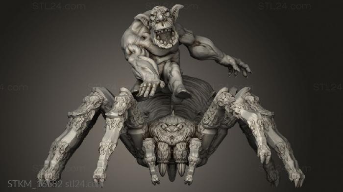 Orc King Poison Fangs Tarantula Tran thu ha