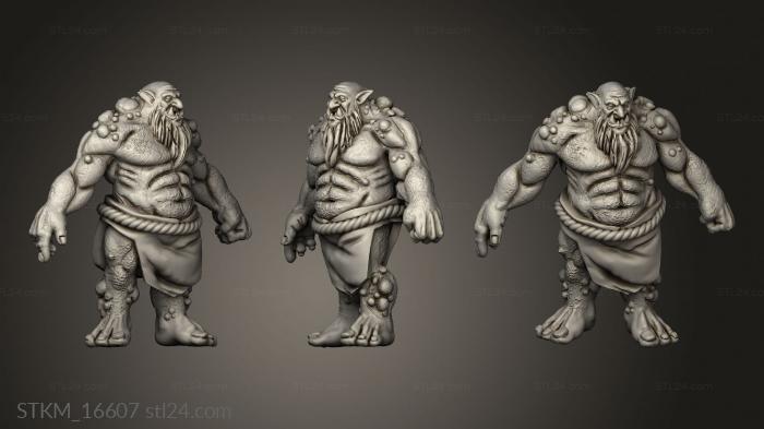 Figurines heroes, monsters and demons (Weapons Troll WW, STKM_16607) 3D models for cnc