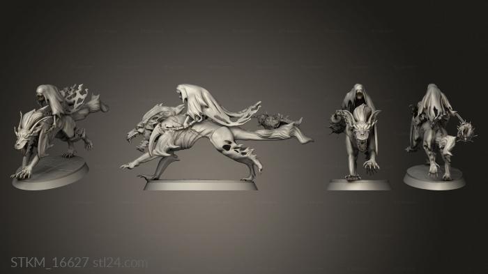 Figurines heroes, monsters and demons (Wraith Mane Reapers Figure, STKM_16627) 3D models for cnc