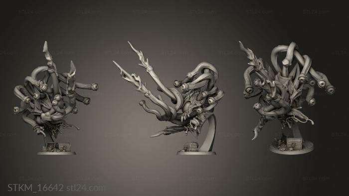 Figurines heroes, monsters and demons (Xantares the Tyrant Eye Stalks Casting, STKM_16642) 3D models for cnc