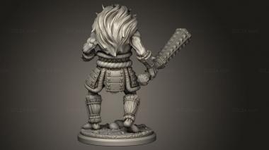 Figurines heroes, monsters and demons (Yokai Encounter ONI, STKM_16662) 3D models for cnc