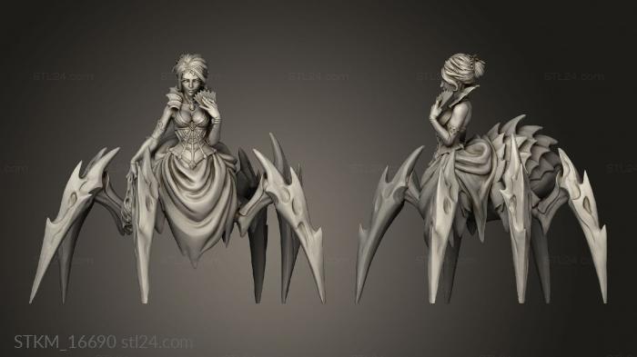 Figurines heroes, monsters and demons (Lycoris Ver Lycoris, STKM_16690) 3D models for cnc